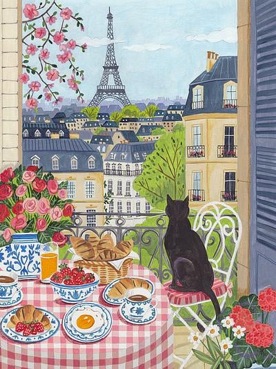 Demain L'Atelier パリの街並み England import Paris is always a good idea by Joanne Ho on Artfully Walls