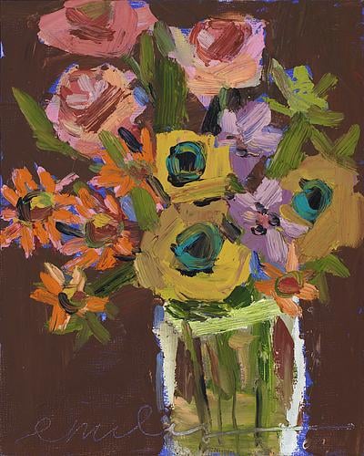 Bouquet in Morning Light by Marina Kozyr on Artfully Walls