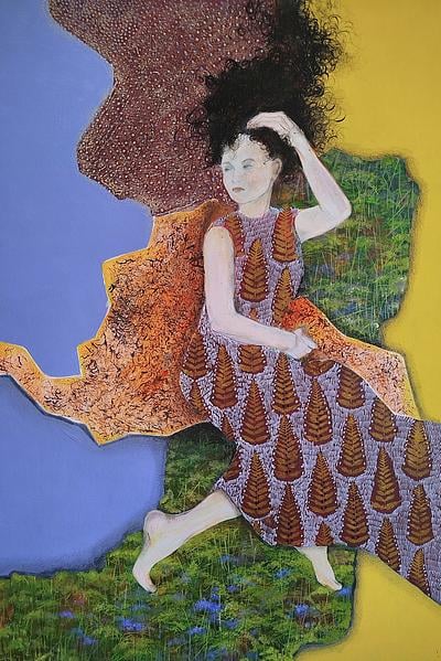 絵画 waiting Edge of the world by Leeila on Artfully Walls | Artfully Walls