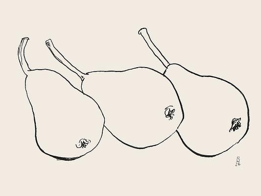 Three pears