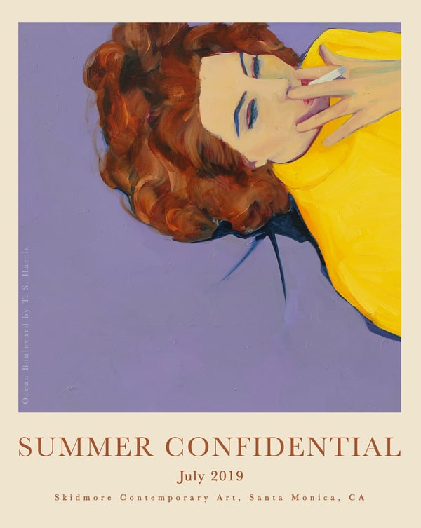 Summer Confidential by T. S. Harris on Artfully Walls Artfully Walls