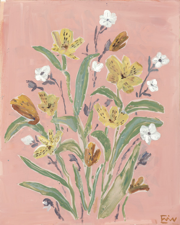 Wildflower Bouquet by Erin Tapp on Artfully Walls