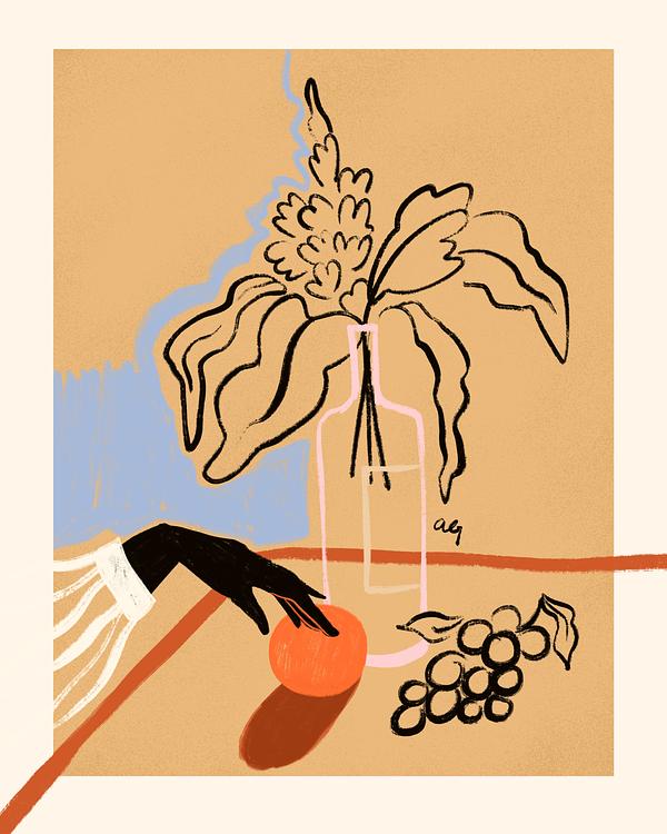 That Orange by Joyce Lay Hoon Ho - Arty Guava on Artfully Walls ...