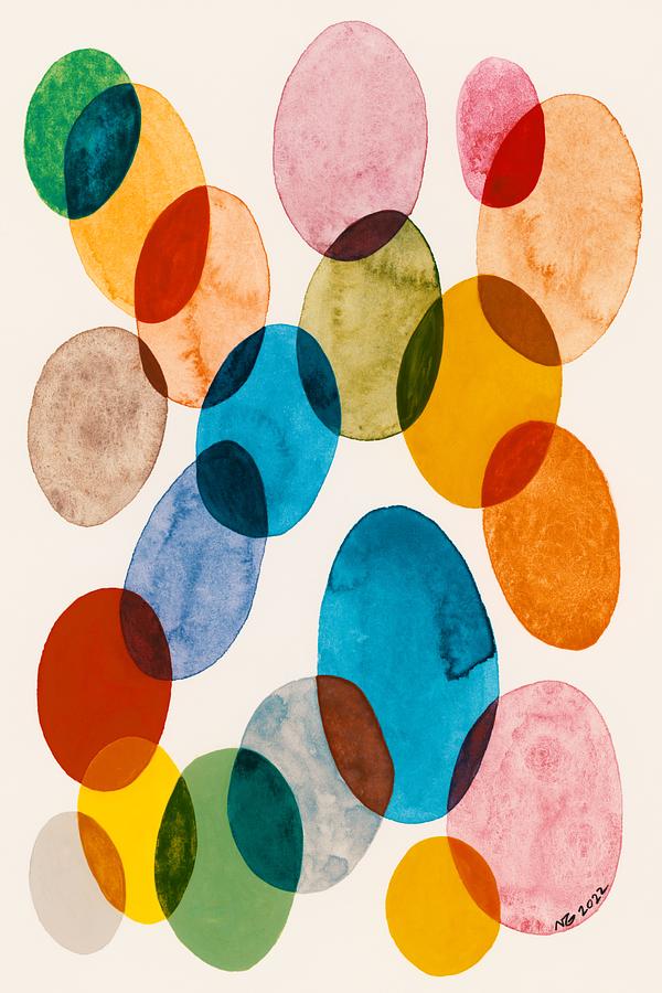Oval Three by Nikki Galapon on Artfully Walls Artfully Walls