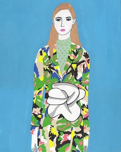 Cybil by Janet Hill on Artfully Walls | Artfully Walls