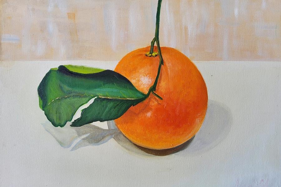 still life on the beech tree board 13