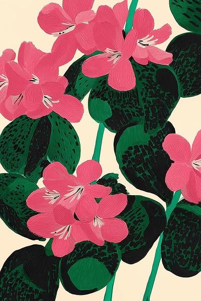 Jardin de Fleurs - New York 1977 by Ophelia Pang on Artfully